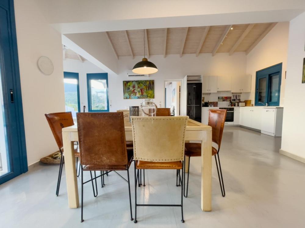 Zidanos Luxurious Sea Front Villa Marandokhórion Εξωτερικό φωτογραφία