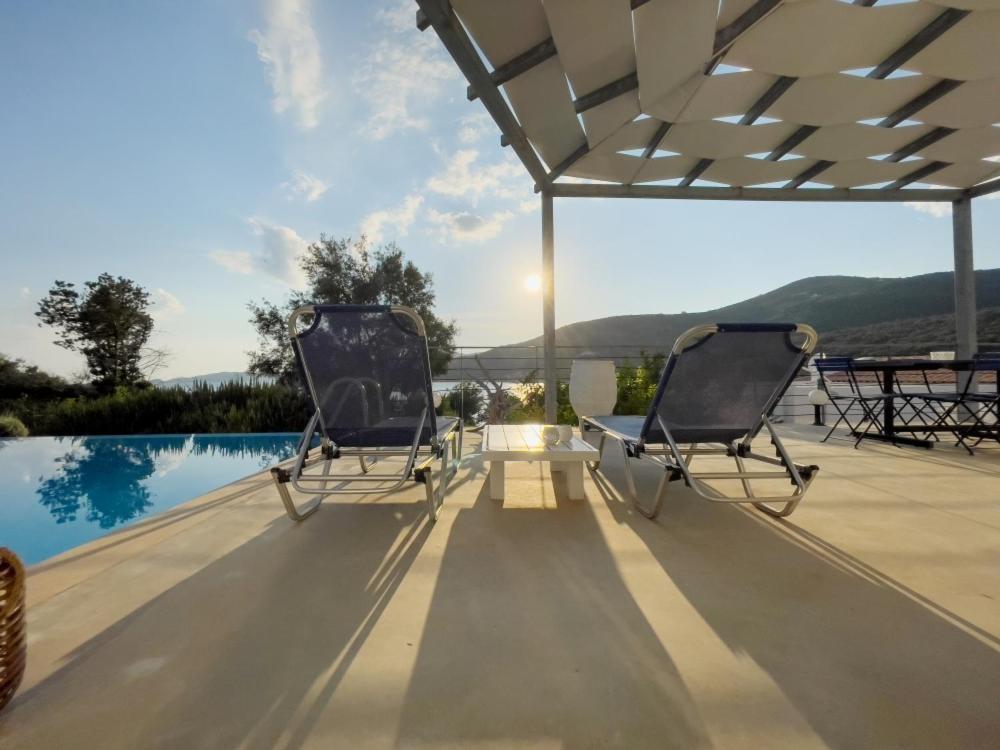 Zidanos Luxurious Sea Front Villa Marandokhórion Εξωτερικό φωτογραφία