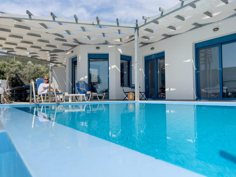 Zidanos Luxurious Sea Front Villa Marandokhórion Εξωτερικό φωτογραφία