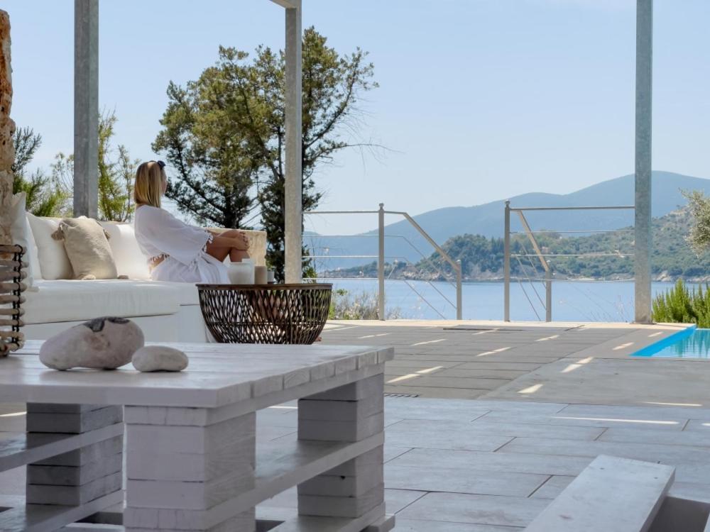 Zidanos Luxurious Sea Front Villa Marandokhórion Εξωτερικό φωτογραφία