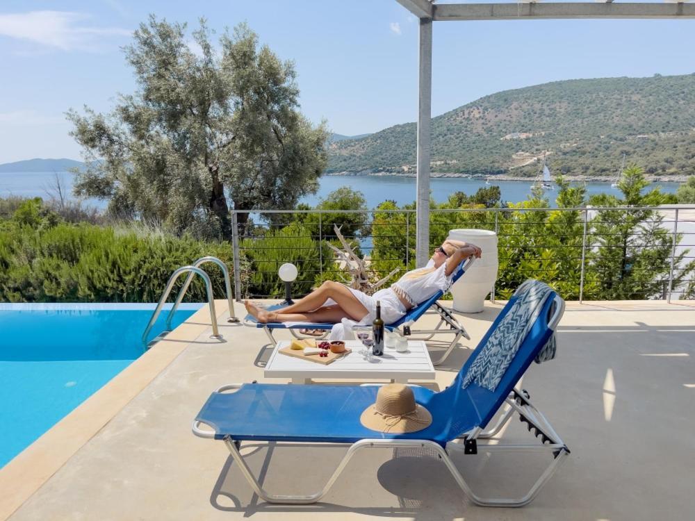 Zidanos Luxurious Sea Front Villa Marandokhórion Εξωτερικό φωτογραφία