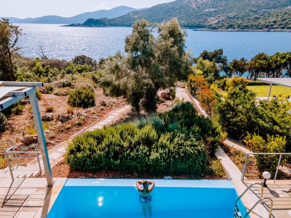 Zidanos Luxurious Sea Front Villa Marandokhórion Εξωτερικό φωτογραφία