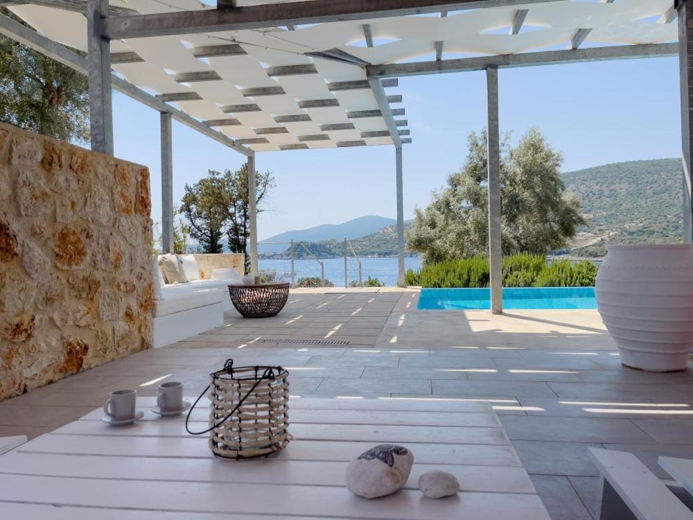 Zidanos Luxurious Sea Front Villa Marandokhórion Εξωτερικό φωτογραφία