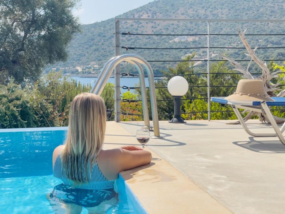 Zidanos Luxurious Sea Front Villa Marandokhórion Εξωτερικό φωτογραφία