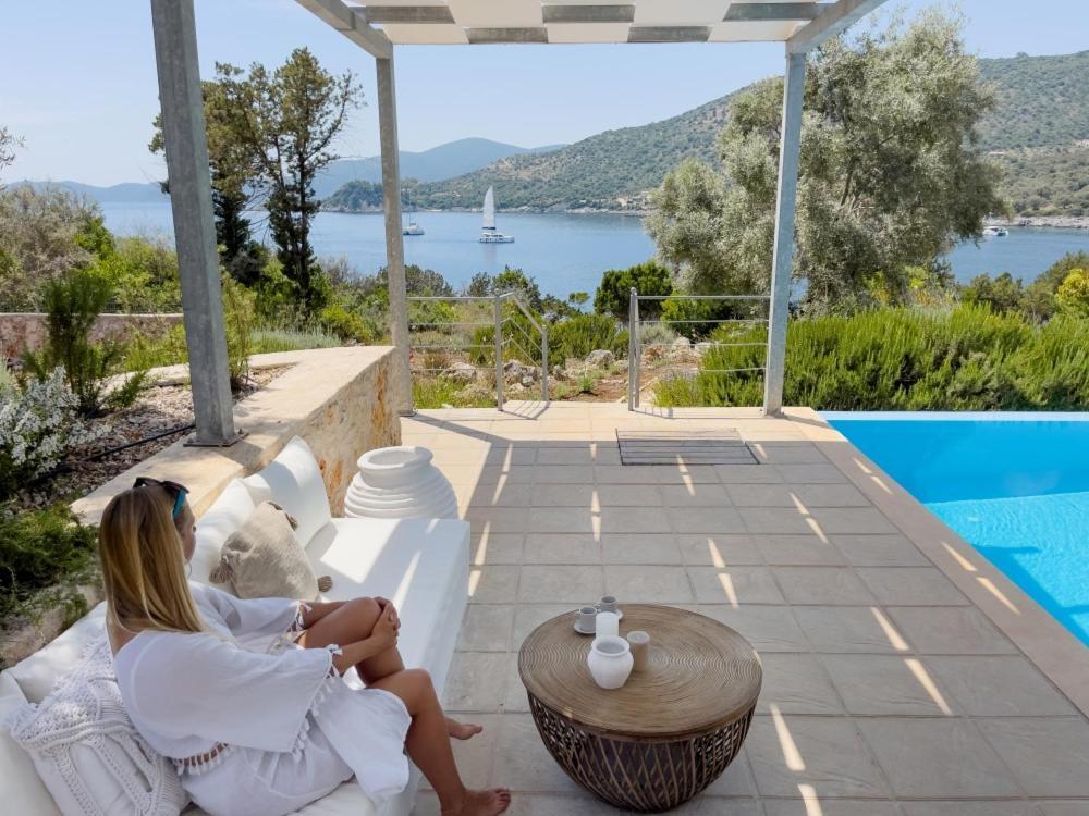 Zidanos Luxurious Sea Front Villa Marandokhórion Εξωτερικό φωτογραφία