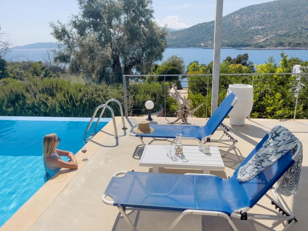 Zidanos Luxurious Sea Front Villa Marandokhórion Εξωτερικό φωτογραφία
