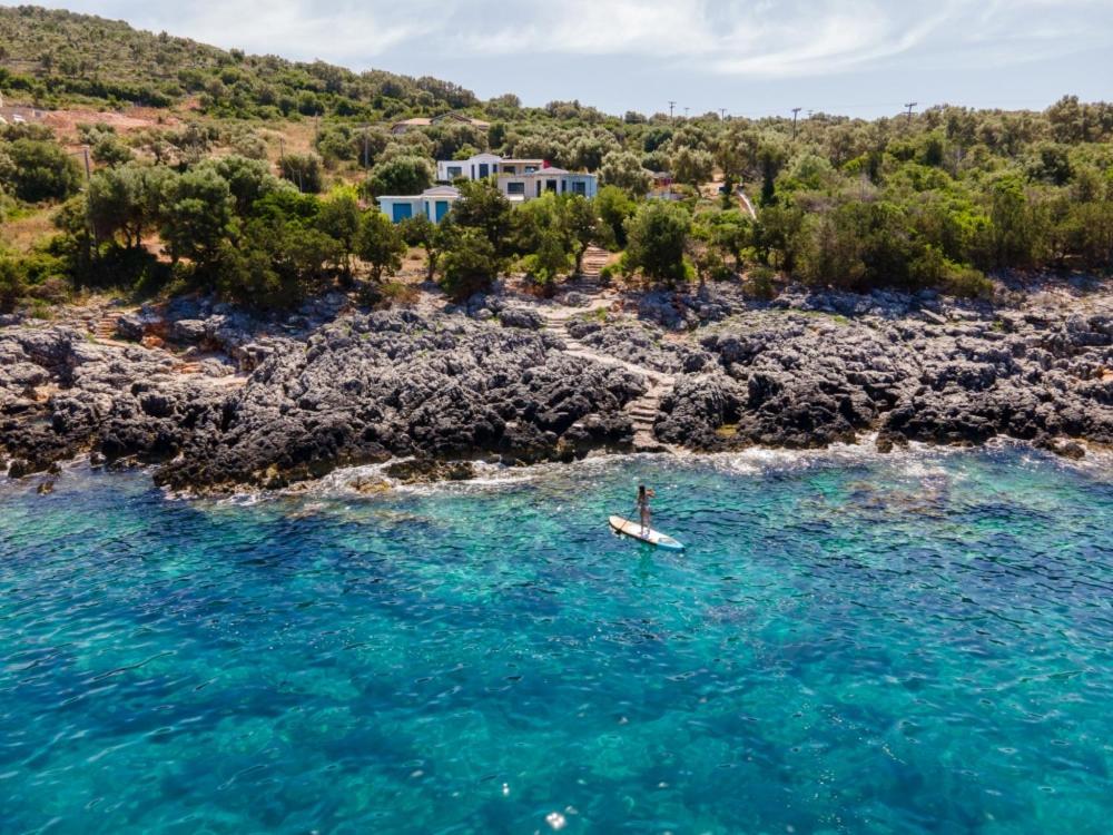 Zidanos Luxurious Sea Front Villa Marandokhórion Εξωτερικό φωτογραφία