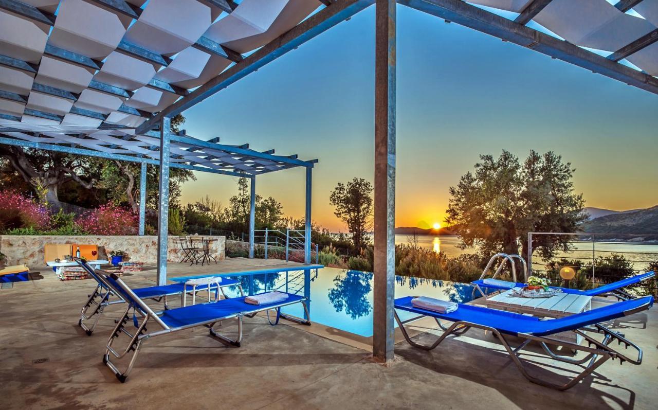 Zidanos Luxurious Sea Front Villa Marandokhórion Εξωτερικό φωτογραφία
